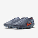 Chuteira Nike Tiempo 10 Elite Campo - Cinza