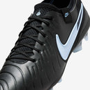 Chuteira Nike Tiempo 10 Elite Campo - Azul - Preto