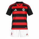 Conjunto Infantil Flamengo 25/26 - Preto e Vermelho