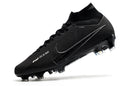 Chuteira Nike Air Zoom Mercurial Superfly IX Elite Campo - Blackout