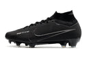Chuteira Nike Air Zoom Mercurial Superfly IX Elite Campo - Blackout