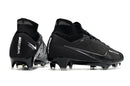 Chuteira Nike Air Zoom Mercurial Superfly IX Elite Campo - Blackout