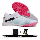 Chuteira Puma FUTURE 7 MATCH Society - Branco