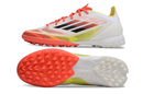 Chuteira Adidas F50 League Society - Branca - Laranja
