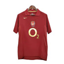 Camisa Retrô Arsenal Home 05/06 - Vinho