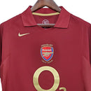 Camisa Retrô Arsenal Home 05/06 - Vinho