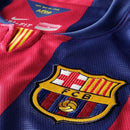 Camisa Retrô Barcelona Home 14/15 - Azul e Vermelha