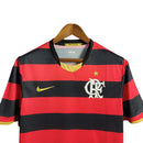 Camisa Retrô Flamengo Home 08/09 - Vermelha e Preta