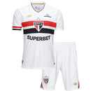 Conjunto Infantil São Paulo I 25/26 - Branco