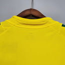 Camisa Retrô 2002 Seleção Brasileira I Amarela