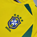 Camisa Retrô 2002 Seleção Brasileira I Amarela