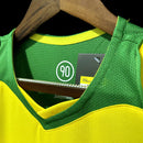 Camisa Retro Brasil I 2004 | Amarela