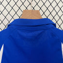 Kit Infantil Brasil Away 2002 Retro - Azul
