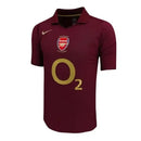Camisa Retrô Arsenal Home 05/06 - Vinho
